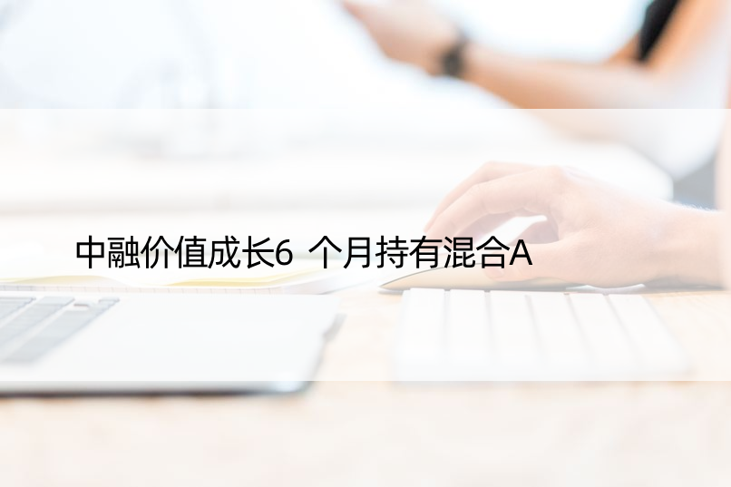 中融价值成长6个月持有混合A