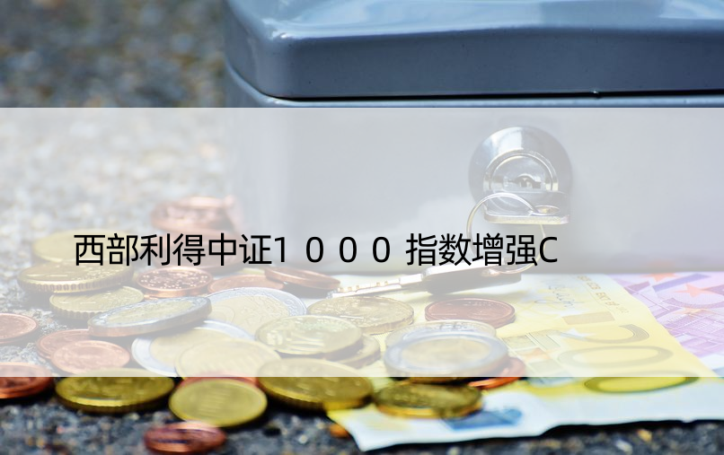 西部利得中证1000指数增强C