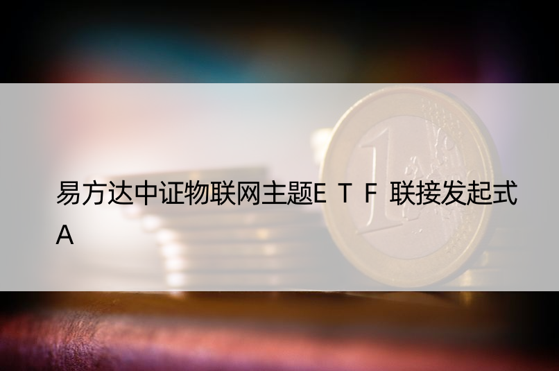 易方达中证物联网主题ETF联接发起式A