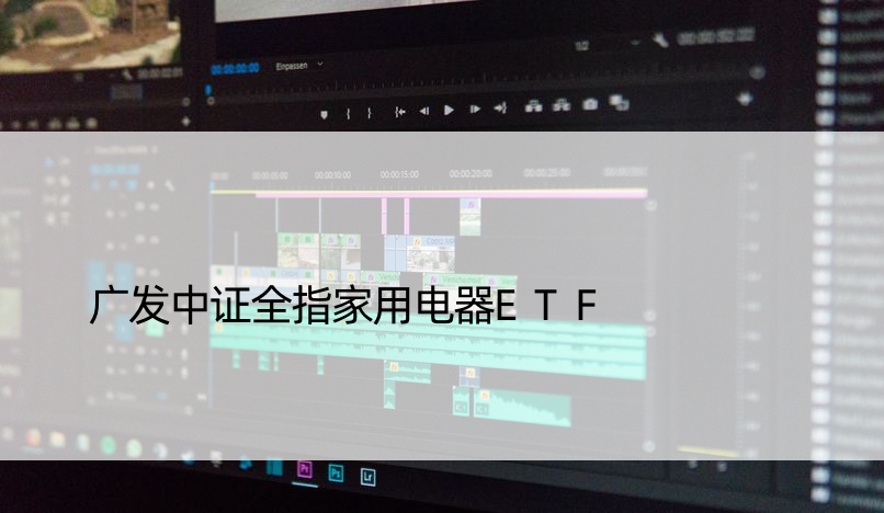 广发中证全指家用电器ETF