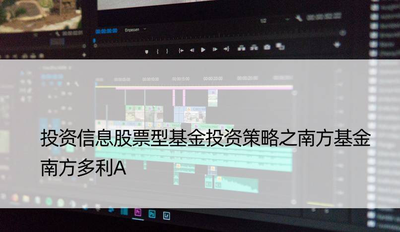 投资信息股票型基金投资策略之南方基金南方多利A