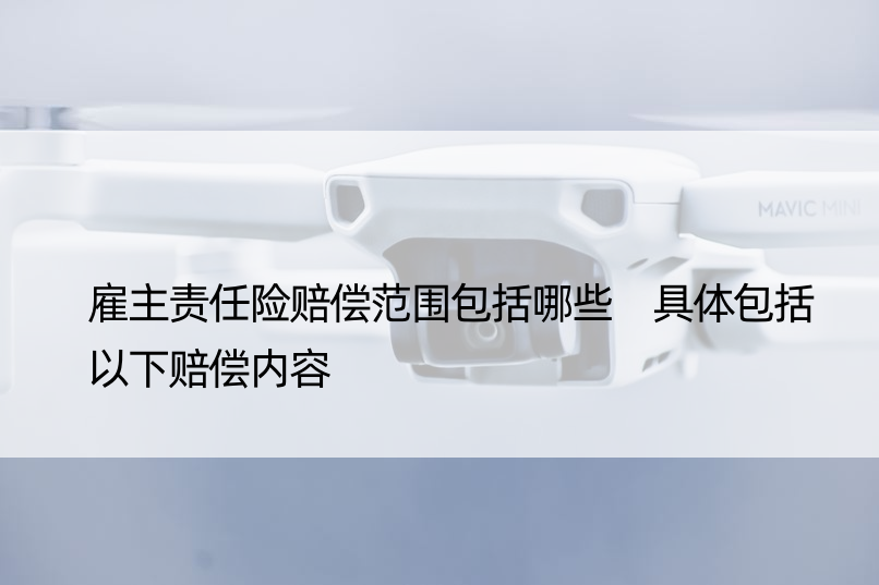 雇主责任险赔偿范围包括哪些 具体包括以下赔偿内容