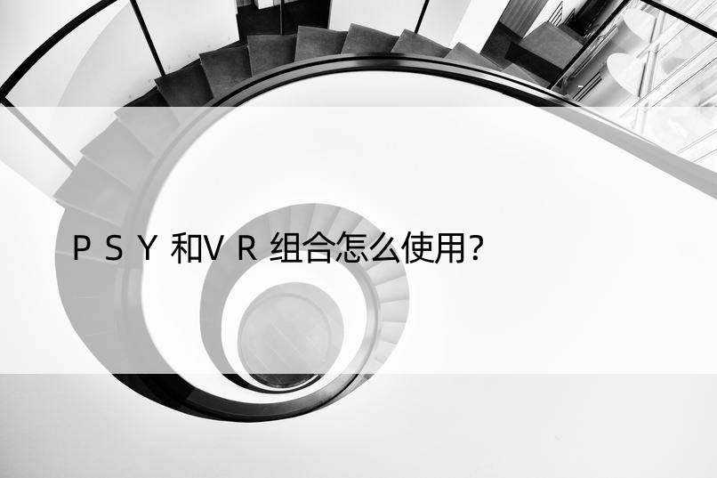 PSY和VR组合怎么使用？