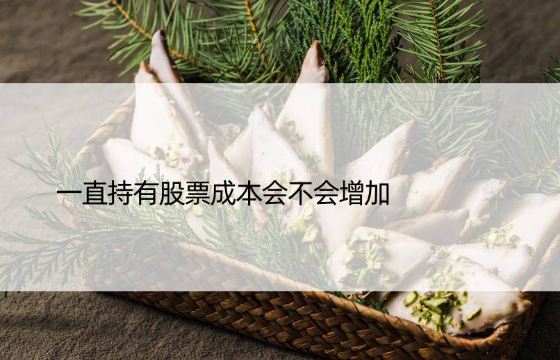 一直持有股票成本会不会增加