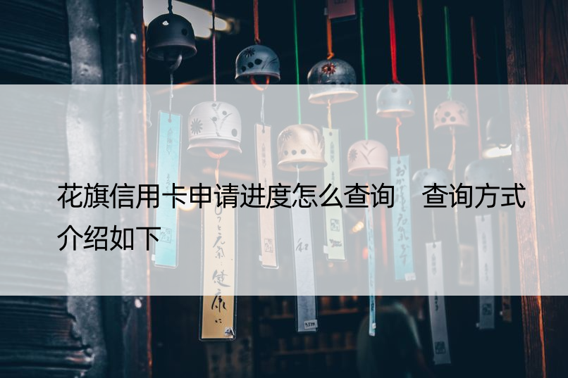 花旗信用卡申请进度怎么查询 查询方式介绍如下