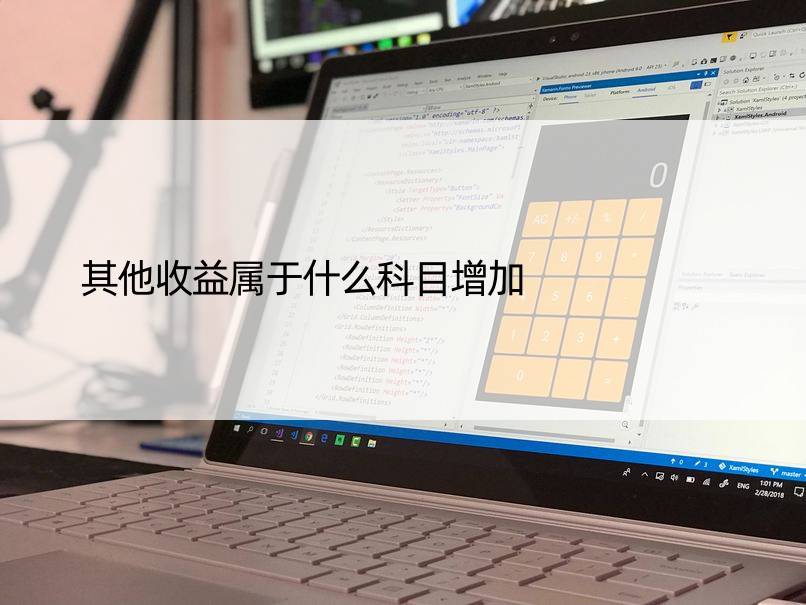 其他收益属于什么科目增加