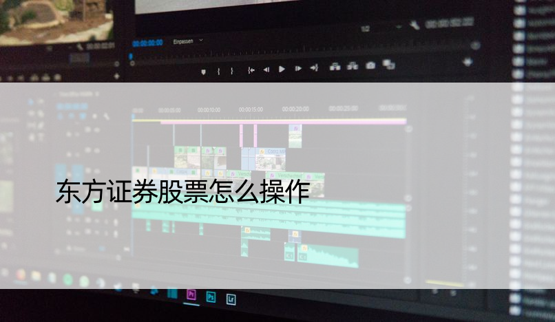 东方证券股票怎么操作