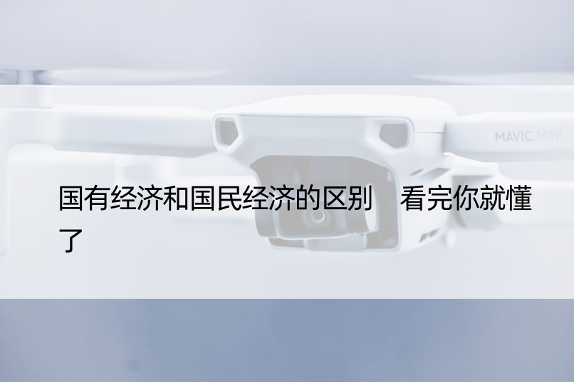 国有经济和国民经济的区别 看完你就懂了