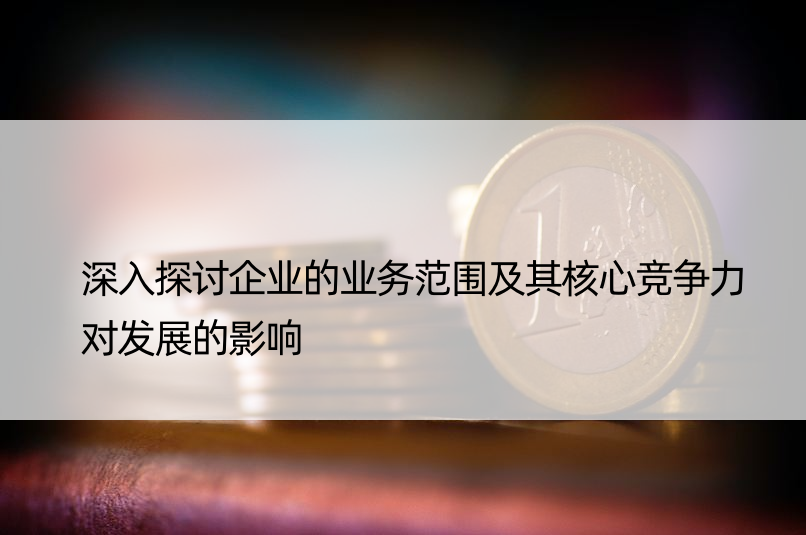 深入探讨企业的业务范围及其核心竞争力对发展的影响