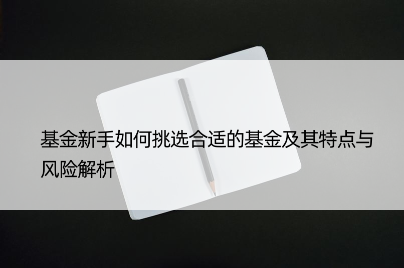 基金新手如何挑选合适的基金及其特点与风险解析