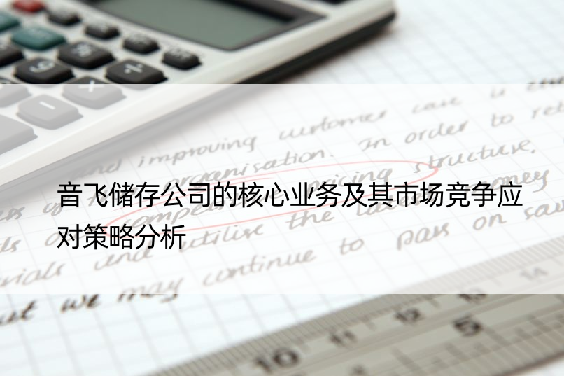 音飞储存公司的核心业务及其市场竞争应对策略分析