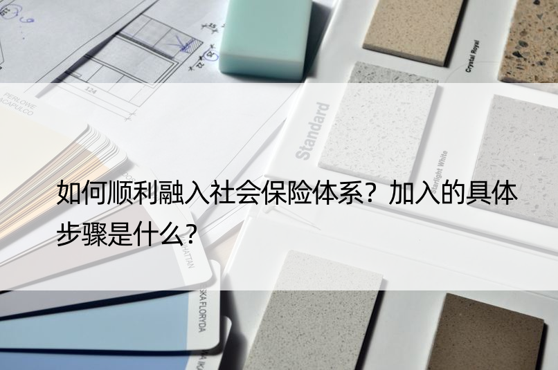 如何顺利融入社会保险体系？加入的具体步骤是什么？