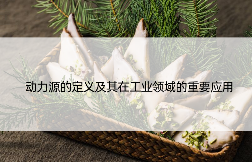 动力源的定义及其在工业领域的重要应用