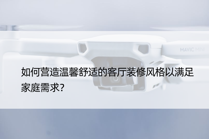 如何营造温馨舒适的客厅装修风格以满足家庭需求？