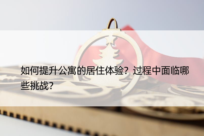 如何提升公寓的居住体验？过程中面临哪些挑战？