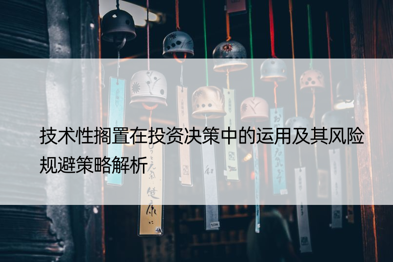 技术性搁置在投资决策中的运用及其风险规避策略解析