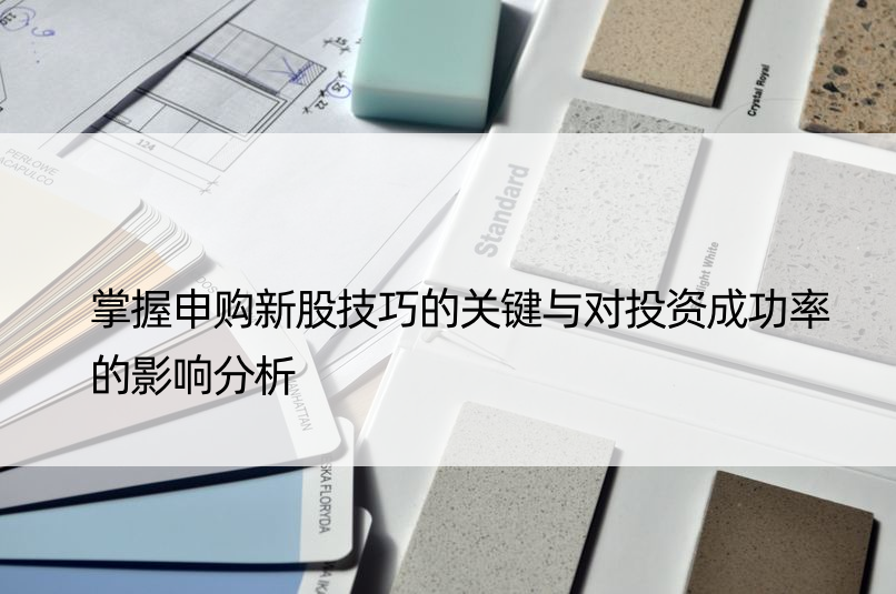 掌握申购新股技巧的关键与对投资成功率的影响分析