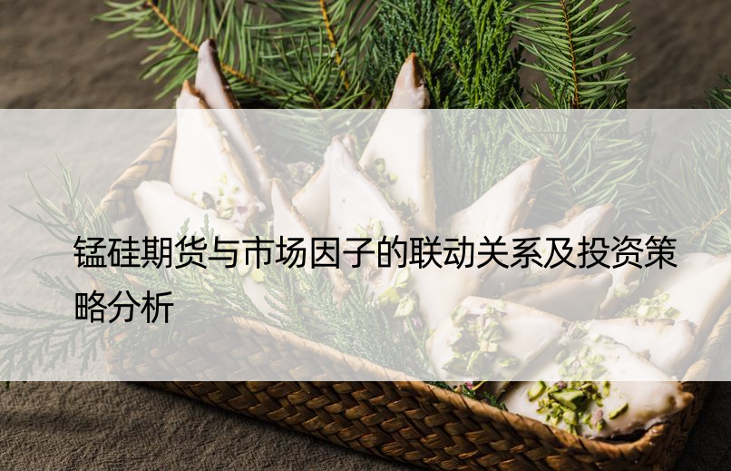 锰硅期货与市场因子的联动关系及投资策略分析