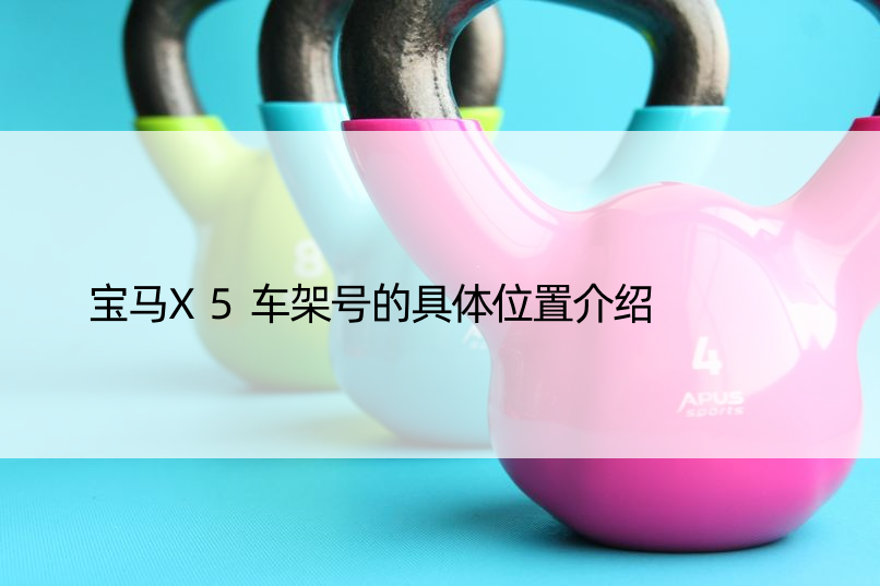 宝马X5车架号的具体位置介绍