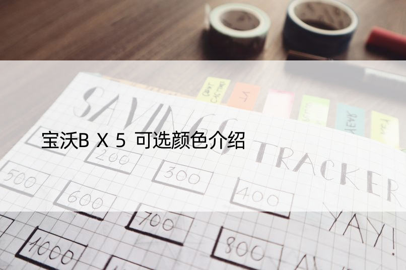 宝沃BX5可选颜色介绍