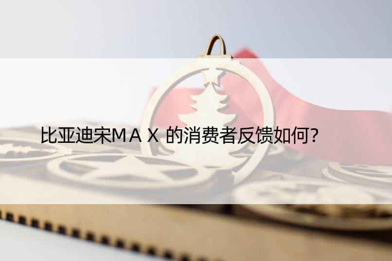 比亚迪宋MAX的消费者反馈如何？