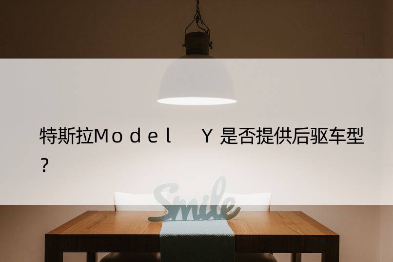 特斯拉Model Y是否提供后驱车型？