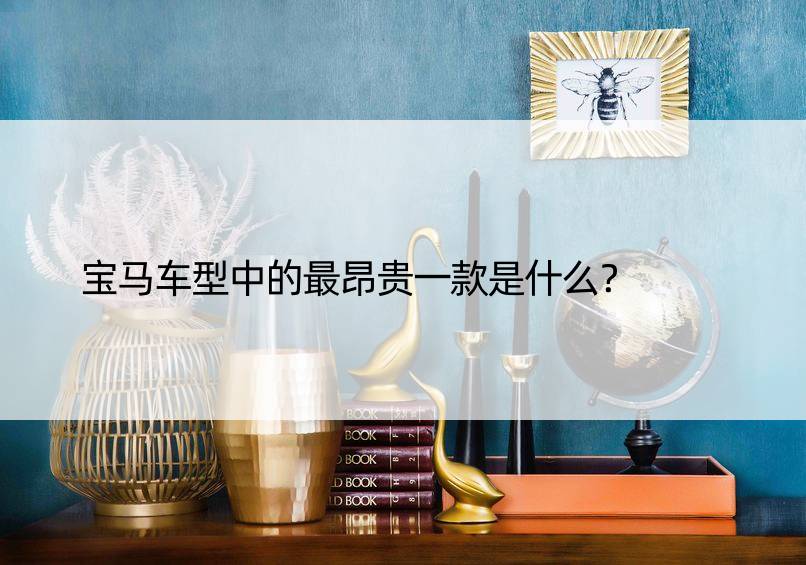 宝马车型中的最昂贵一款是什么？