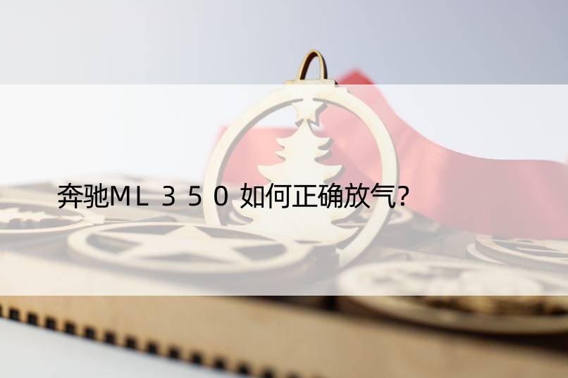 奔驰ML350如何正确放气？