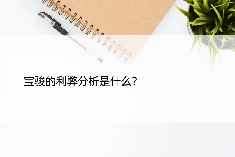 宝骏的利弊分析是什么？