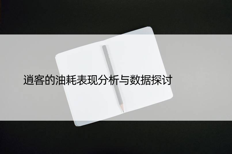 逍客的油耗表现分析与数据探讨