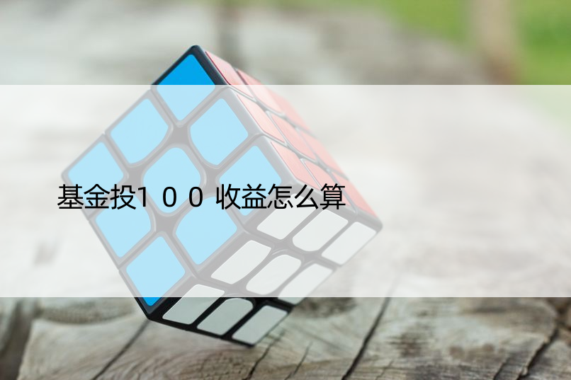 基金投100收益怎么算